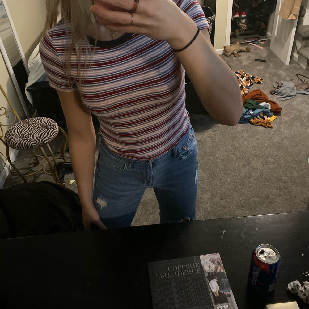 STRIPED TEE